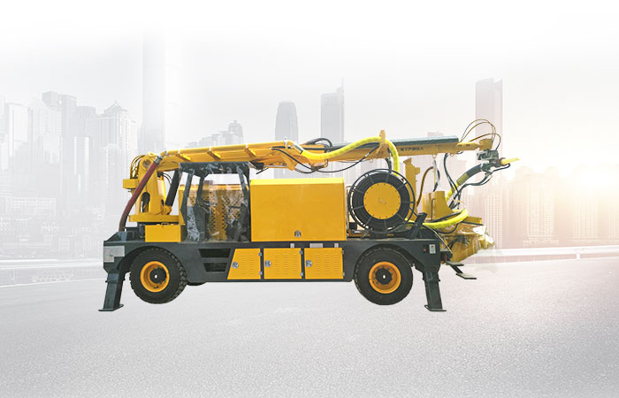 混凝土濕噴臺(tái)車