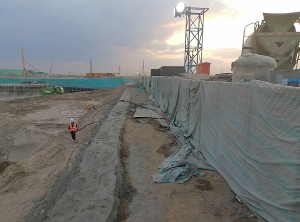 液壓混凝土濕噴機施工視頻